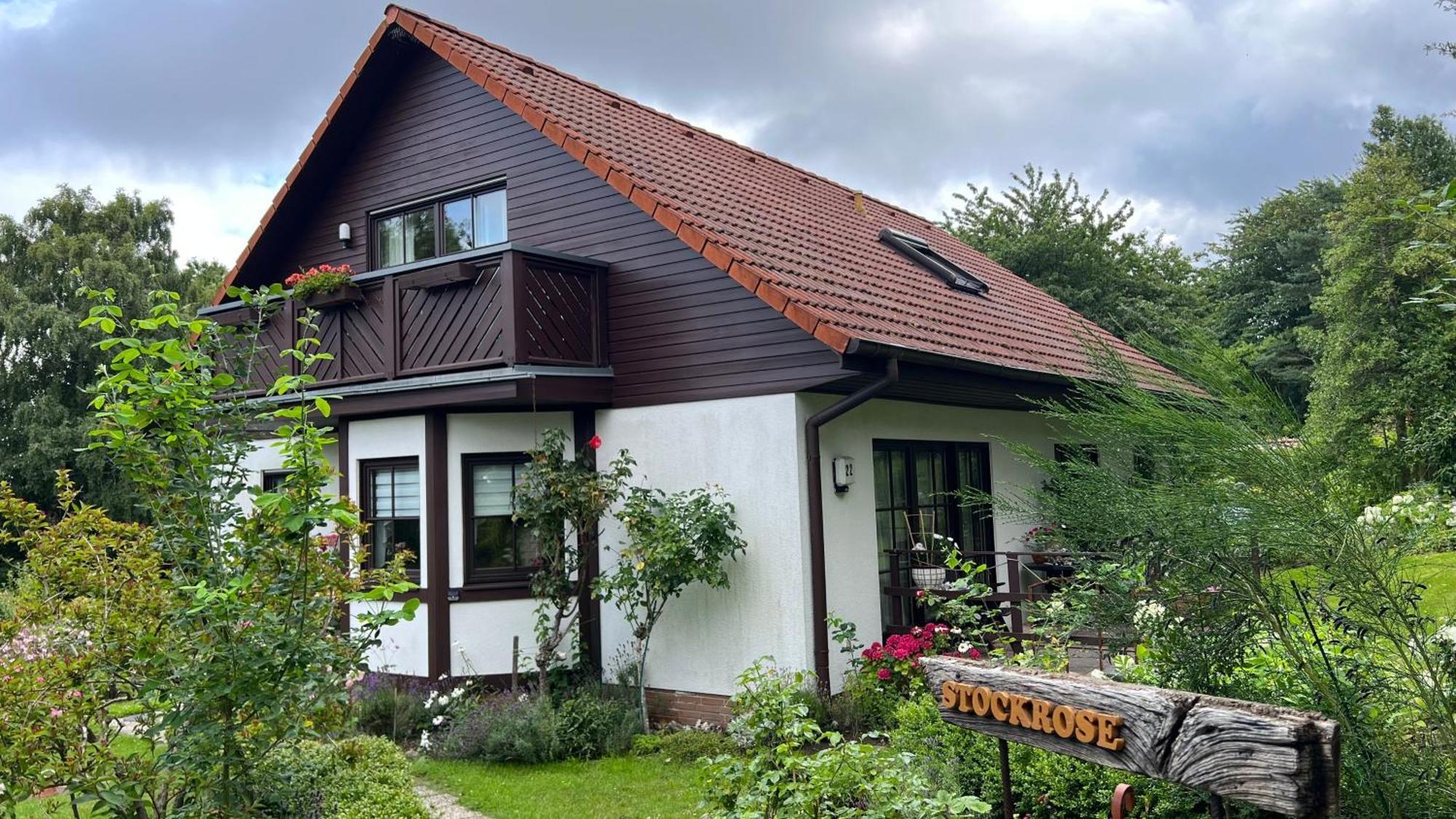 Ferienwohnung Stockrose Lohme Dış mekan fotoğraf